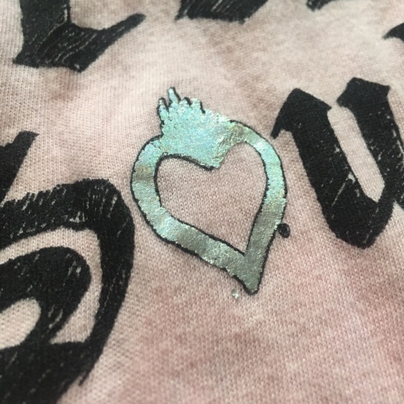 House of Blues Pink Iridescent Angel Wings T-shirt - Picture 4 of 8